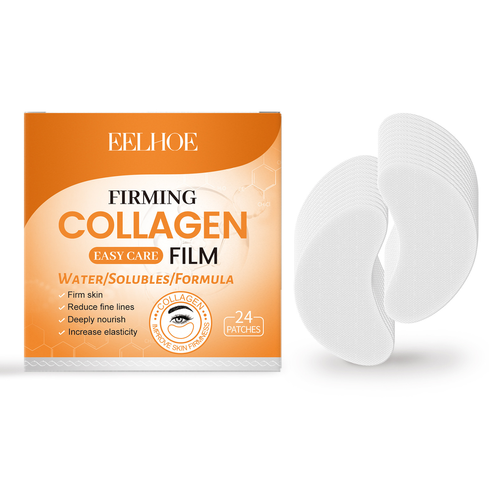 Masker mata kolagen memperbaik - Collagen Under Eye Patches ulasan dan harga