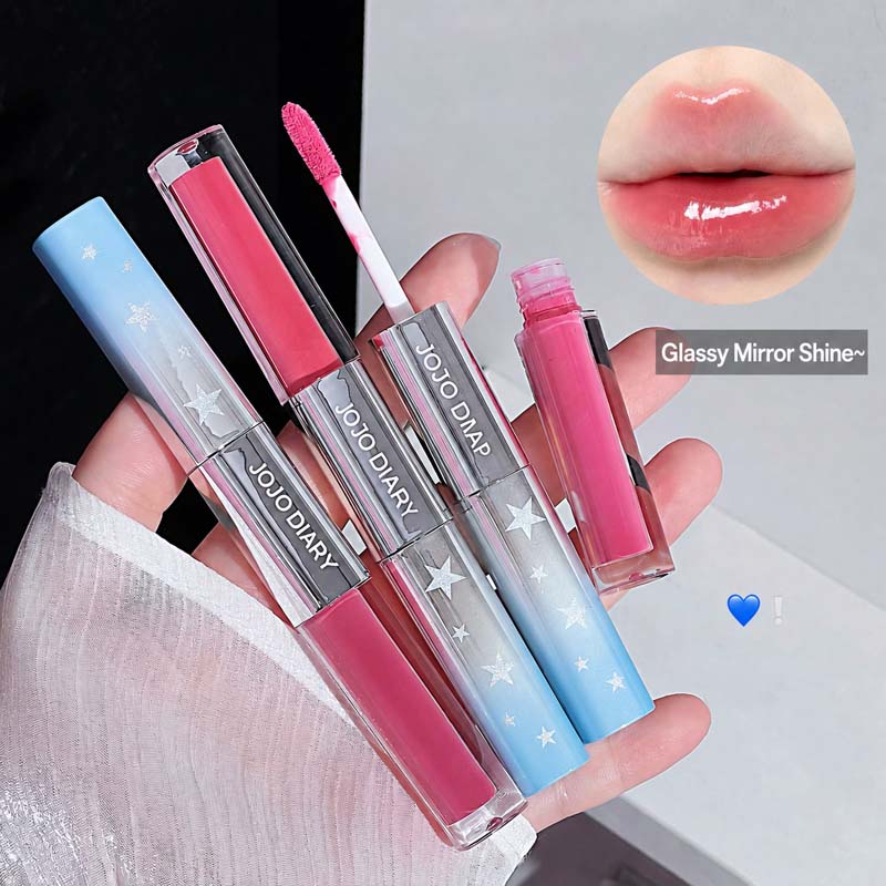 JOJO DIARY Lip Glaze Dual Effe - Matte Velvet Lip Tint Long Lasting ulasan dan harga
